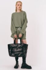 Oversized Quilted Tote - Image 2